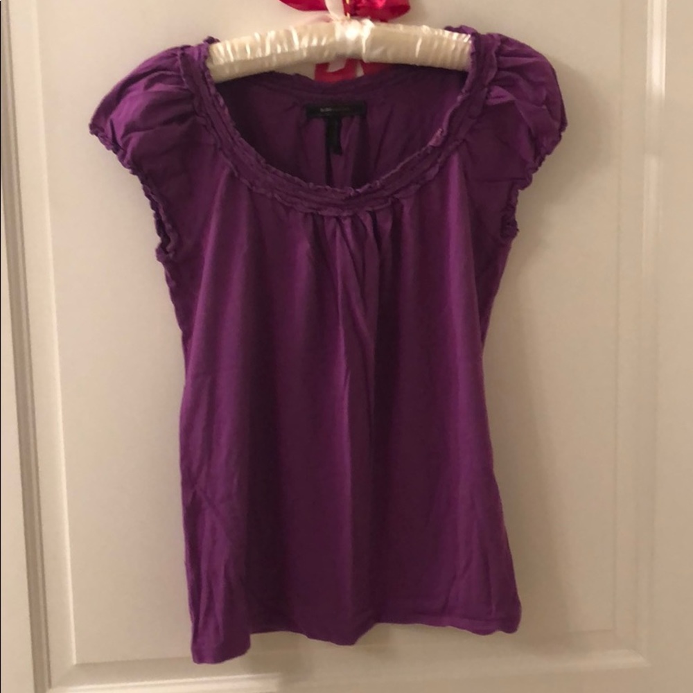 Purple BCBG top